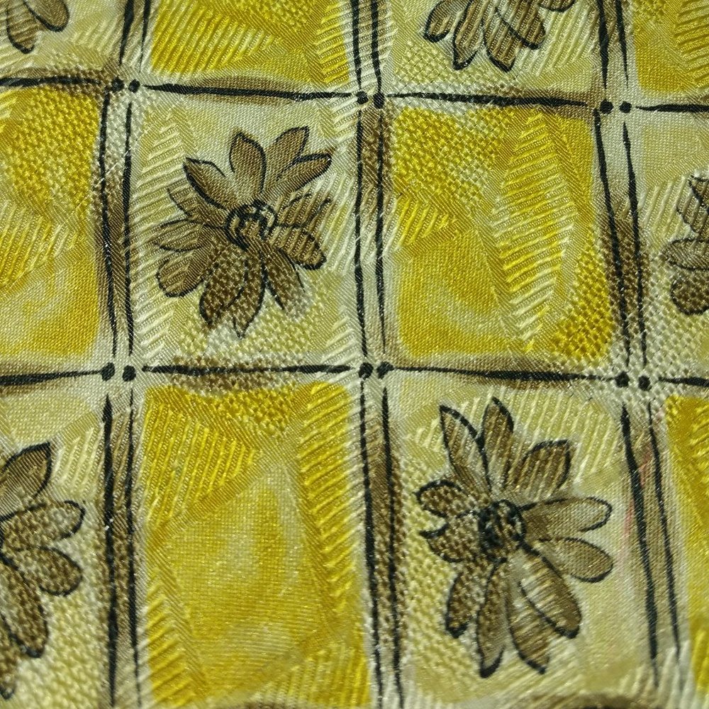 Givenchy monsieur floral print silk vintage - Picture 2 of 5